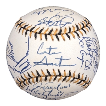 1994 American League All-Star Team Signed Official All-Star Game Baseball With 27 Signatures Including Alomar, Ripken, Boggs, and Puckett (PSA/DNA)